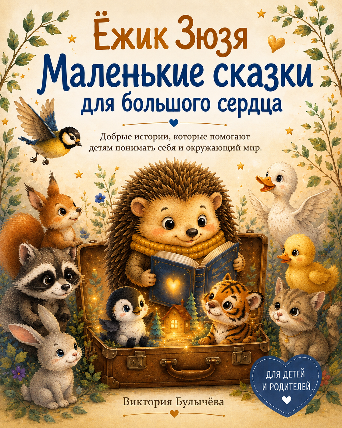 Обложка книги «Ёжик Зюзя»