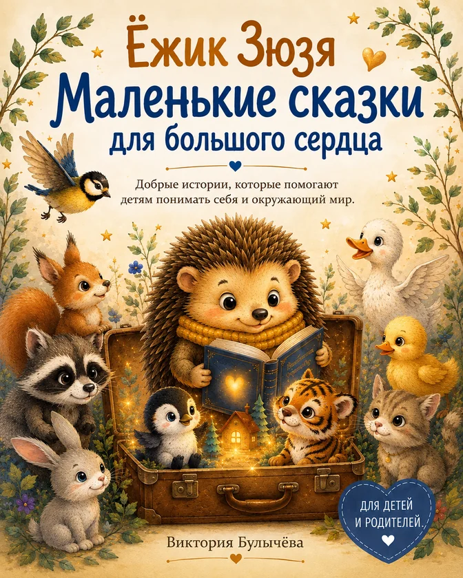 Обложка книги «Ёжик Зюзя»